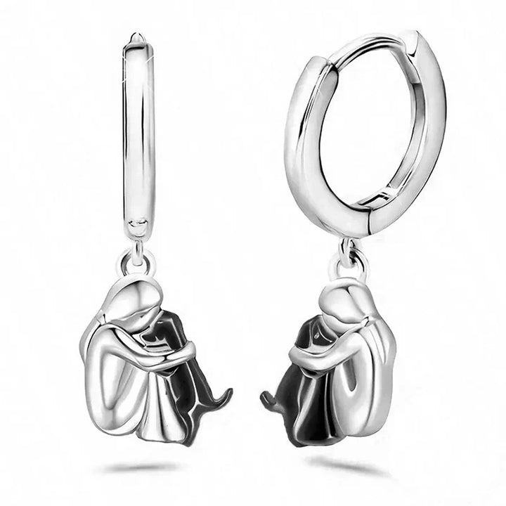 Eleanor Rose | Dog Embrace Earrings