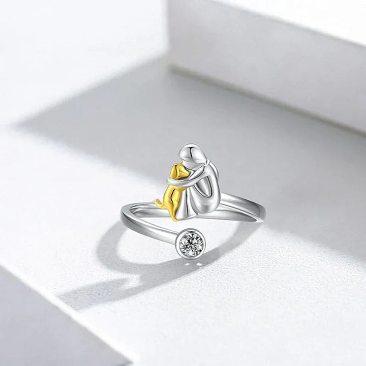 Eleanor Rose | Dog Embrace Ring