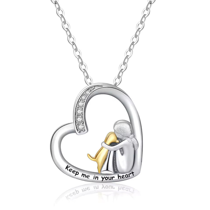 Eleanor Rose | Dog Embrace Necklace