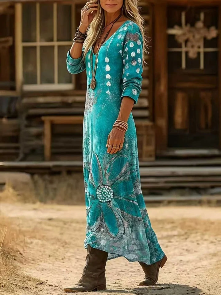 Saunders | Vintage-Inspired Floral Midi Dress
