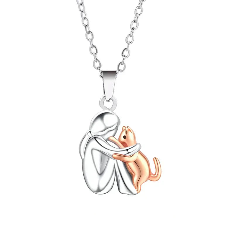 Eleanor Rose | Cat Embrace Necklace