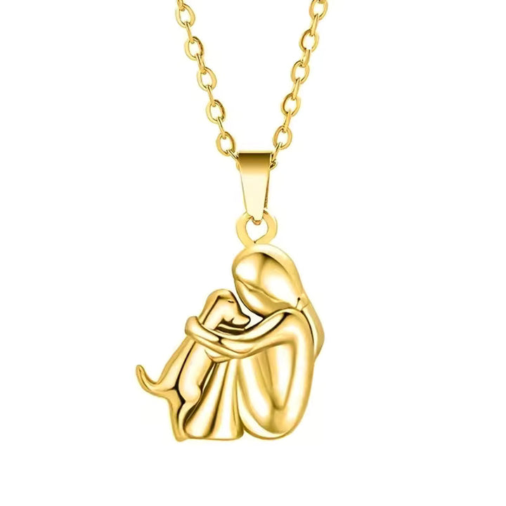 Eleanor Rose | Dog Embrace Necklace