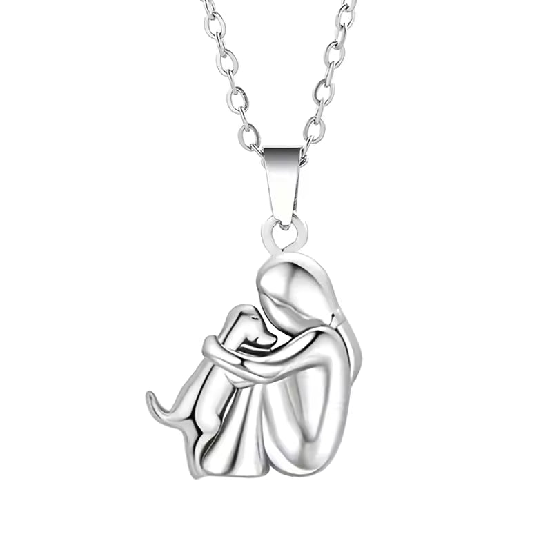 Eleanor Rose | Dog Embrace Necklace