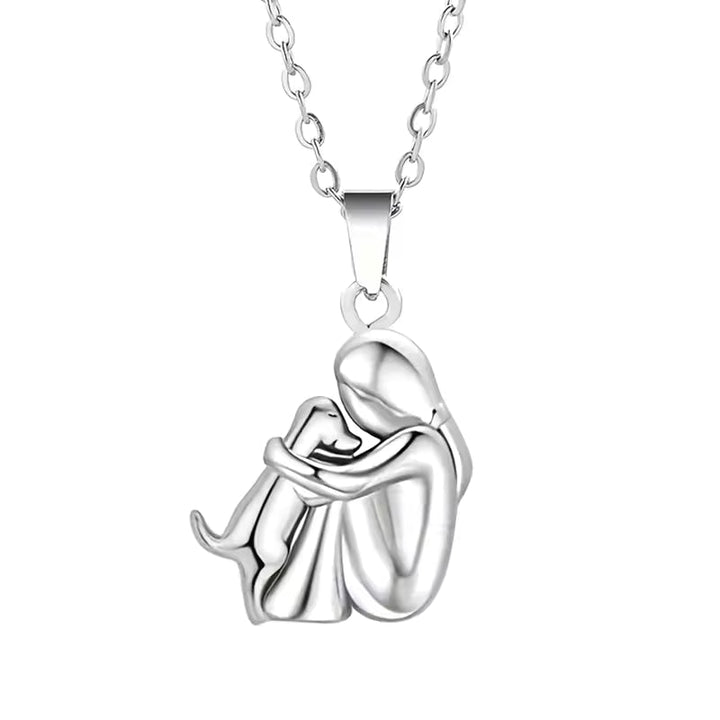 Eleanor Rose | Dog Embrace Necklace