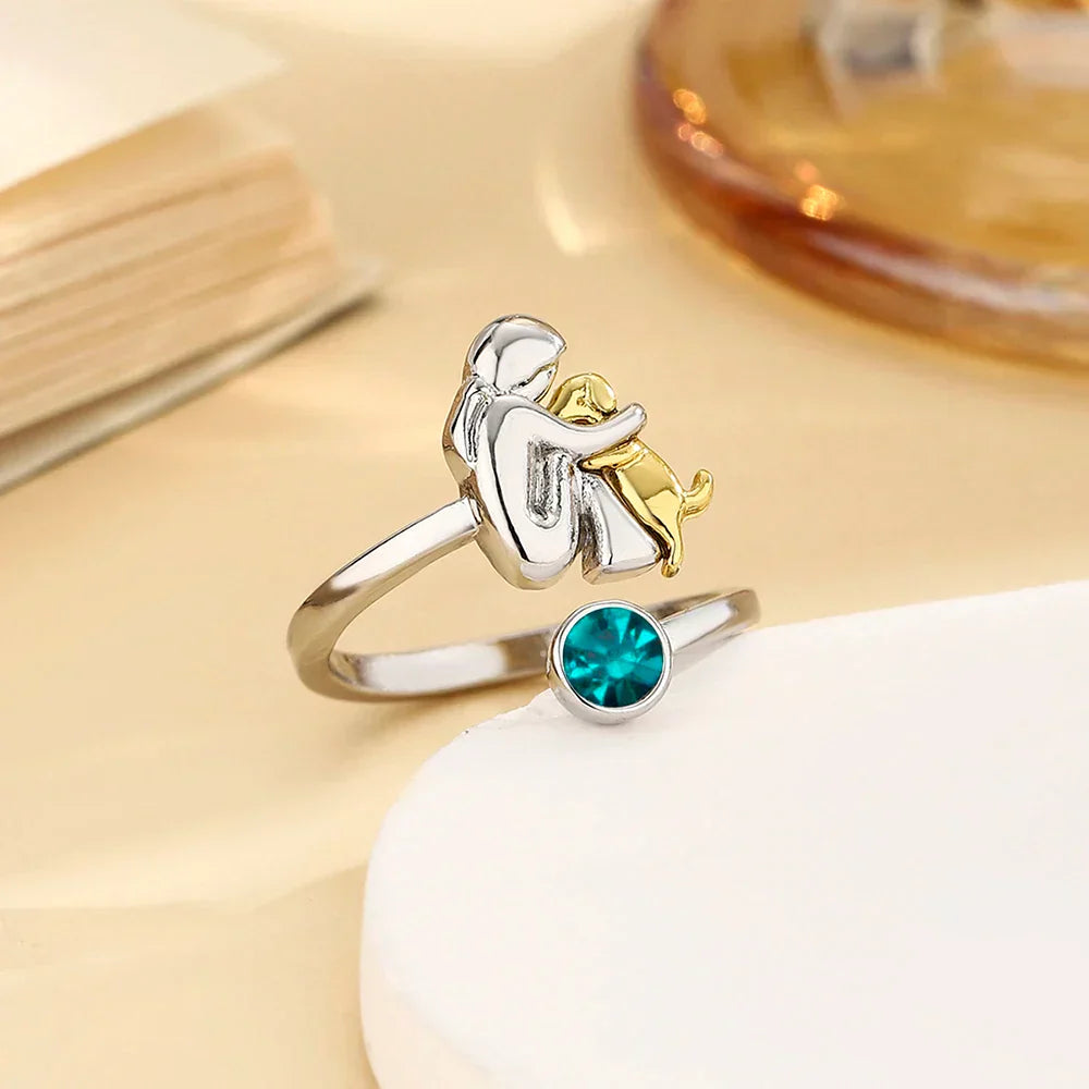 Eleanor Rose | Dog Embrace Ring