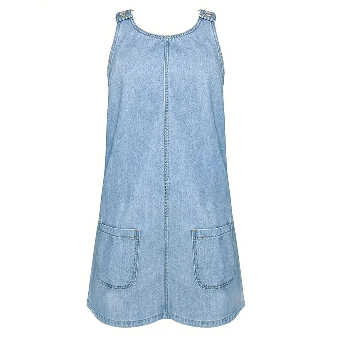 Loren | Relaxed Denim-Look Dress