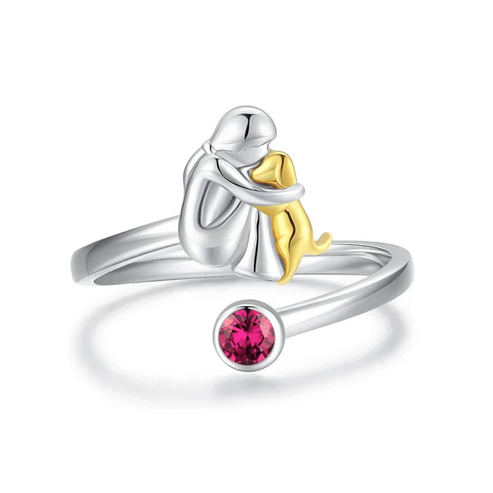 Eleanor Rose | Dog Embrace Ring