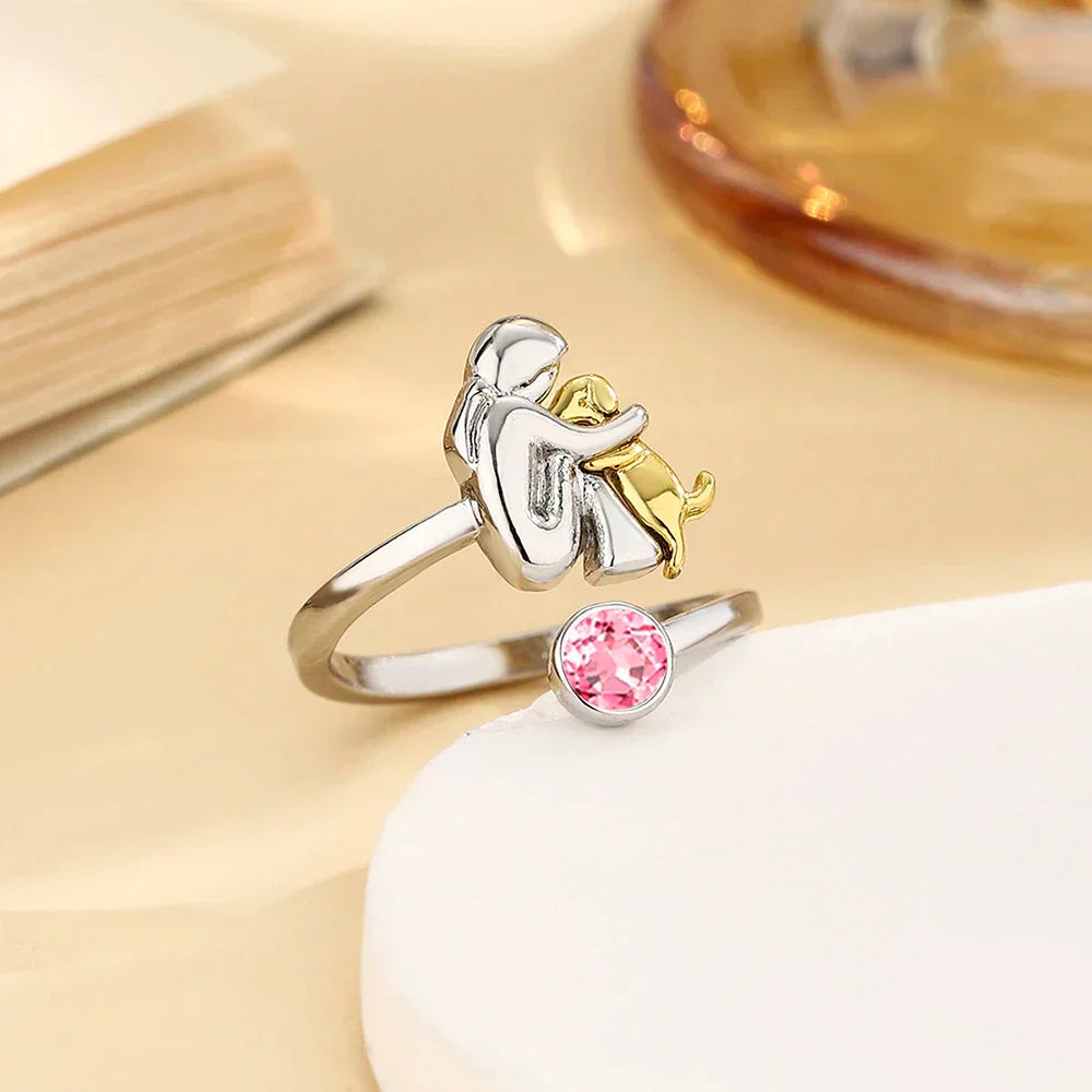 Eleanor Rose | Dog Embrace Ring