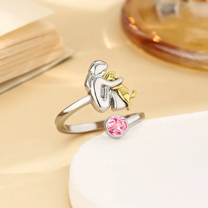 Eleanor Rose | Dog Embrace Ring