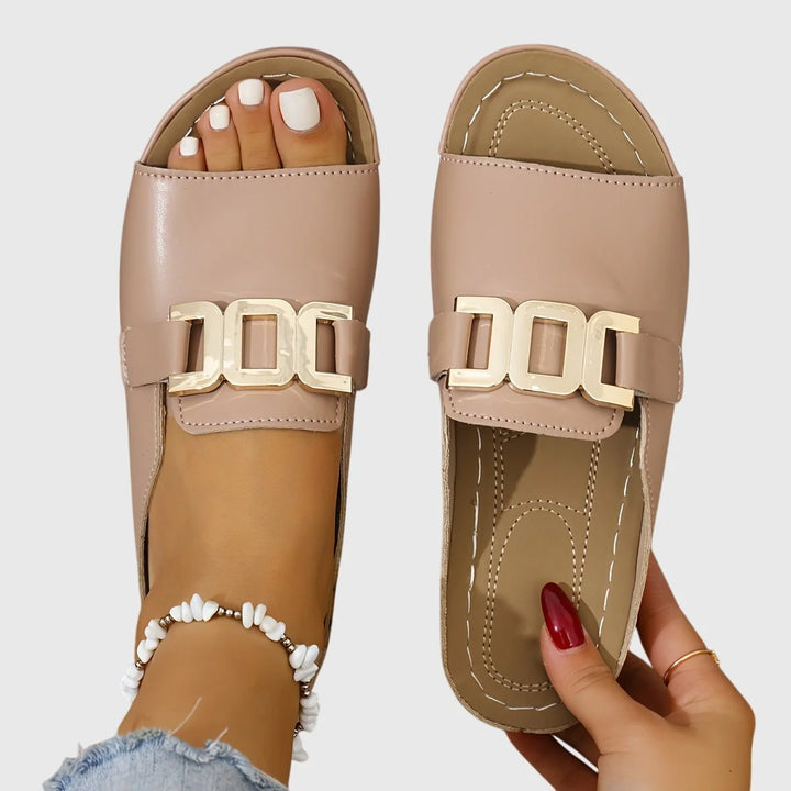 Corinne | Buckle Sandals