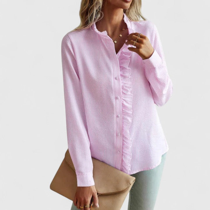 Jourdan | Sophisticated Long Sleeve Blouse