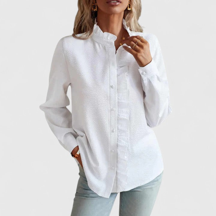 Jourdan | Sophisticated Long Sleeve Blouse