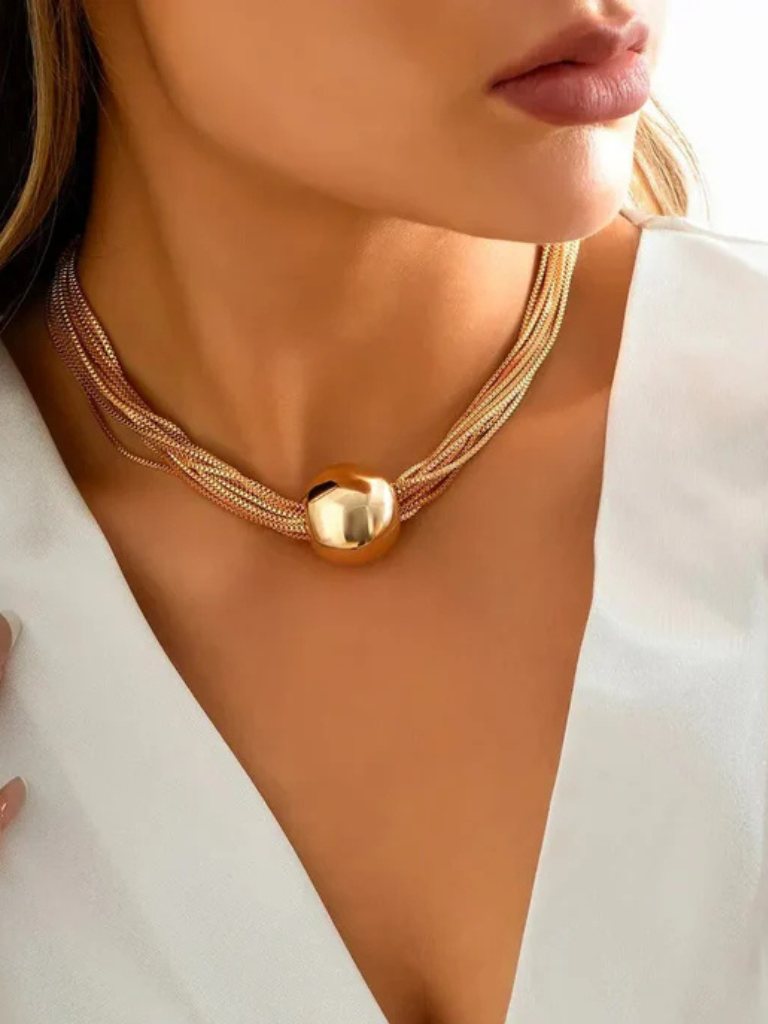 Casey | Luxe Orb Necklace