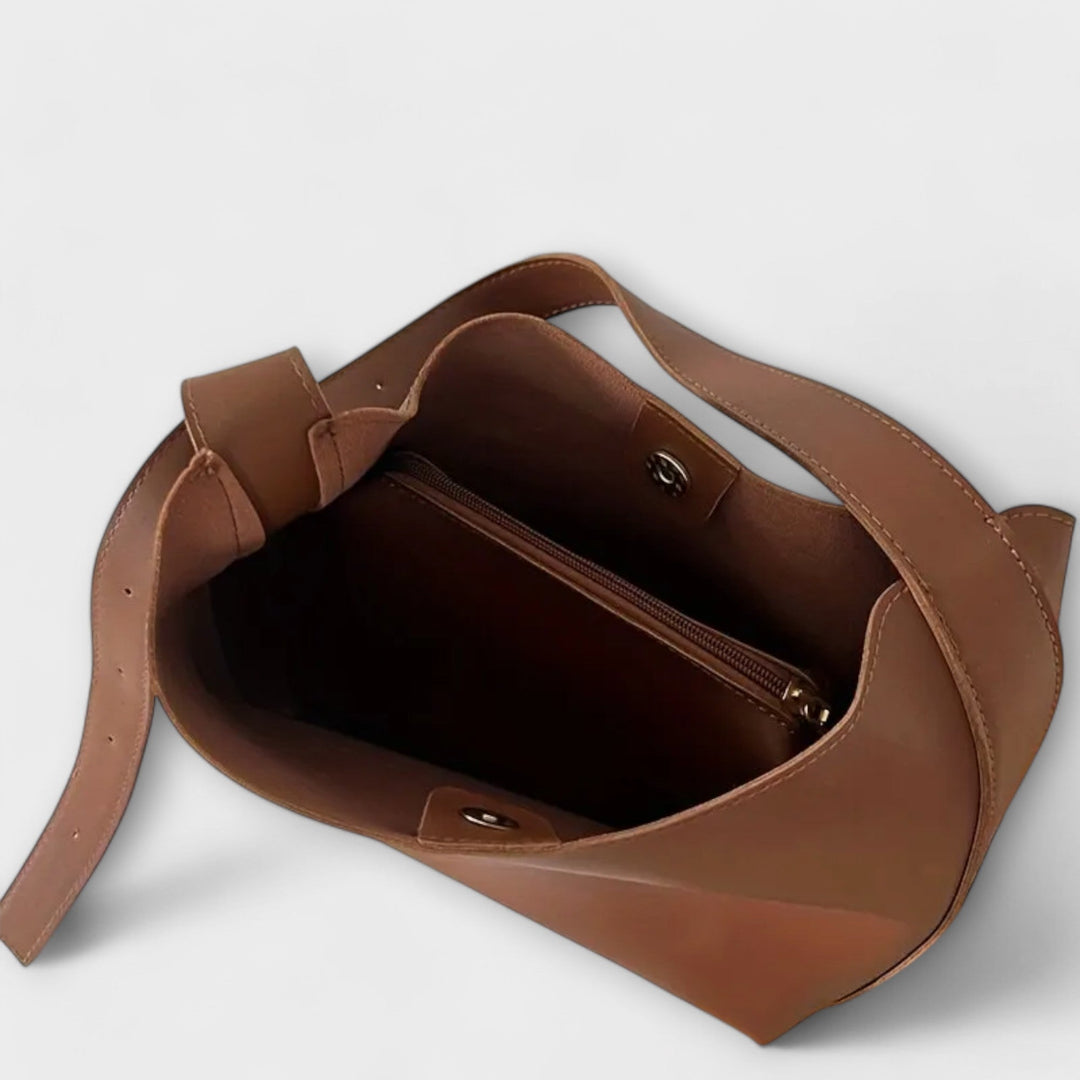 Eleanor | Elegant Leather Shoulder Bag