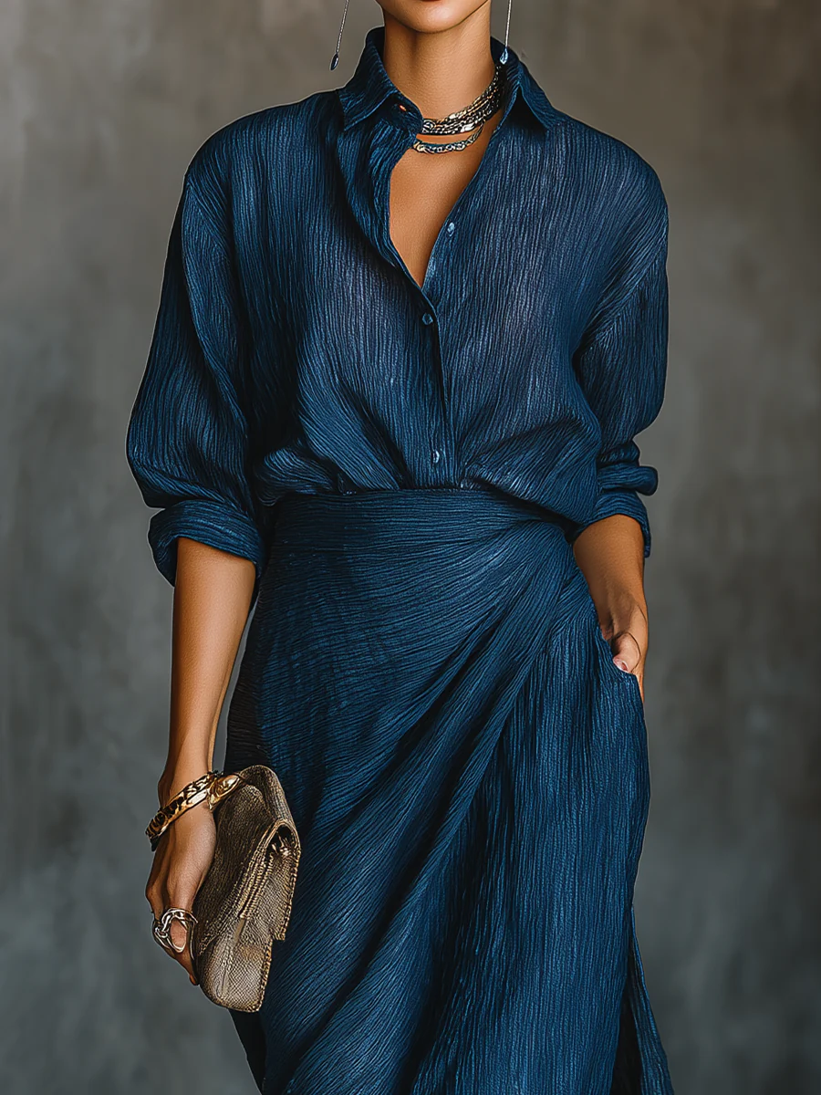 Sara | Elegant Ensemble with Long Skirt