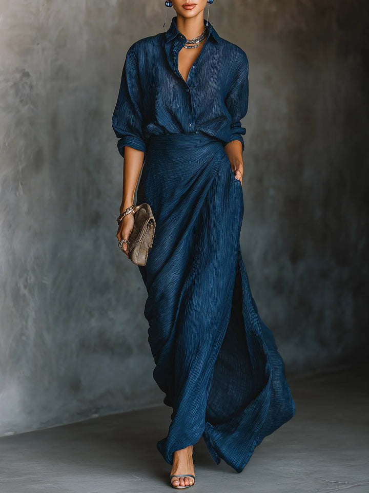 Sara | Elegant Ensemble with Long Skirt