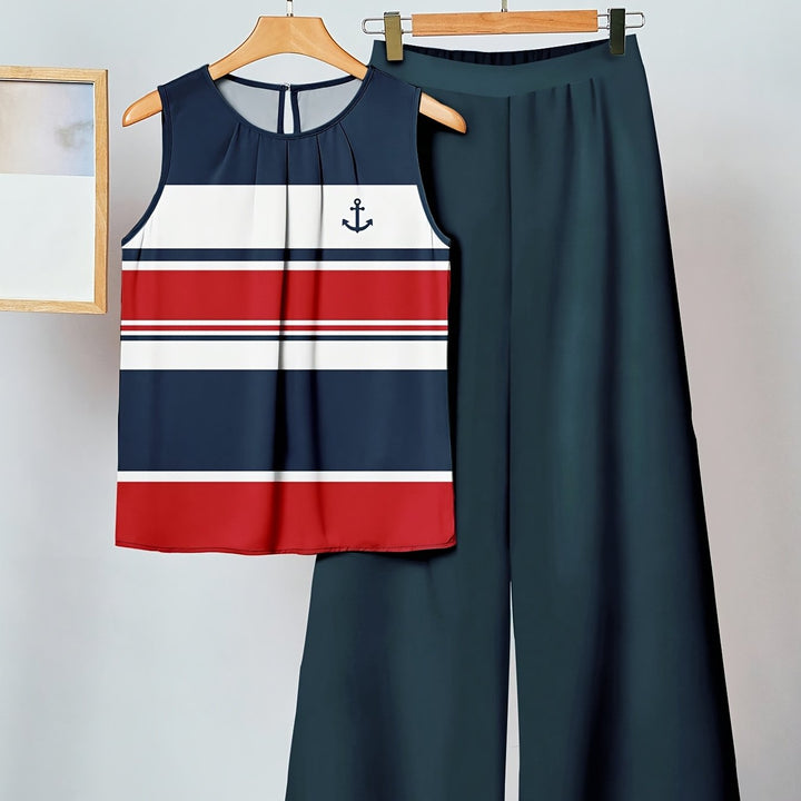 Sierra | Striped Old Money Set