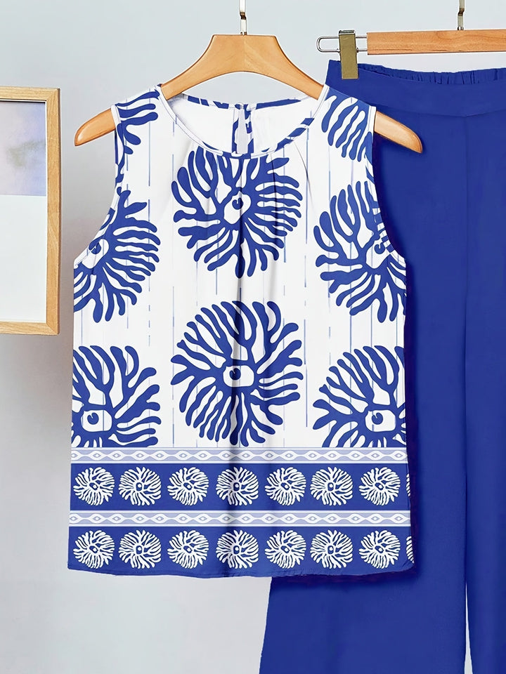 Ashley | Two-Piece Floral Set