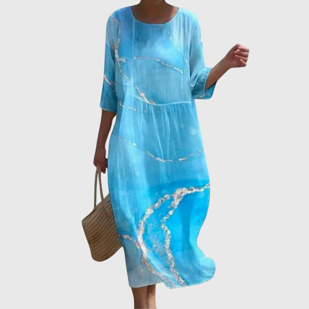 Desiree | Stylish Floral Maxi Dress