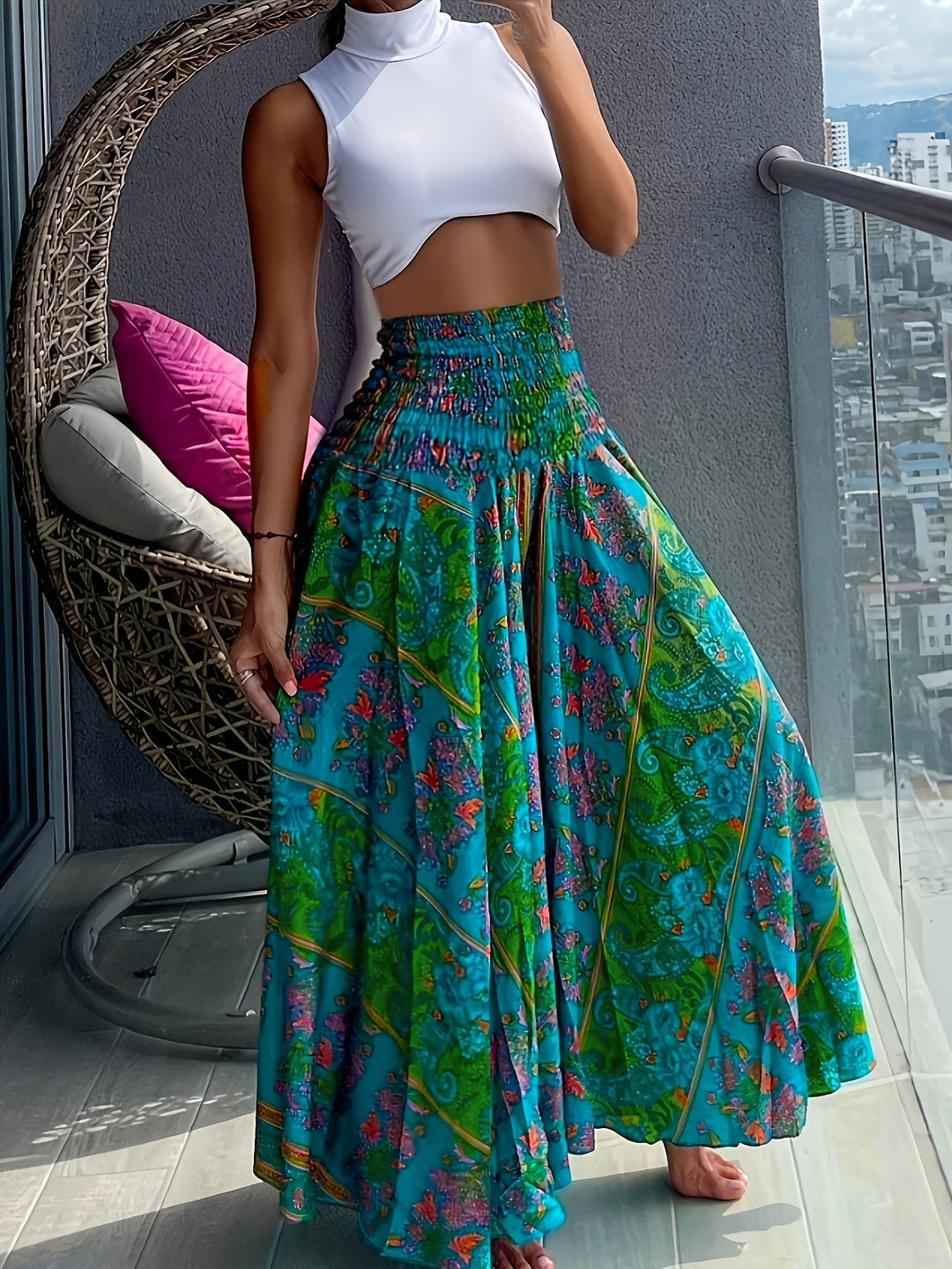Brielle | High-Waist Wide-Leg Pants