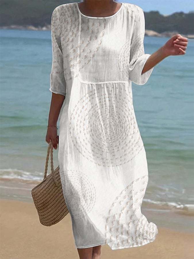 Rebecca | Embroidered Casual Dress For Women
