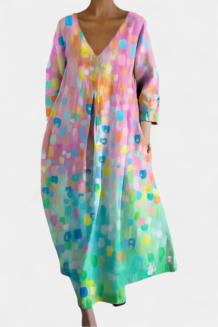 Beatrix | Comfortable V-neck Dress