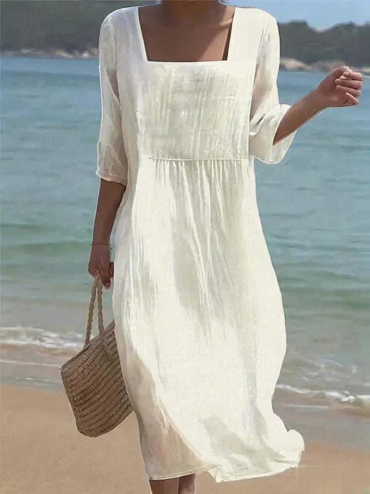 Noelle | Casual Women's Dress with Floral Print