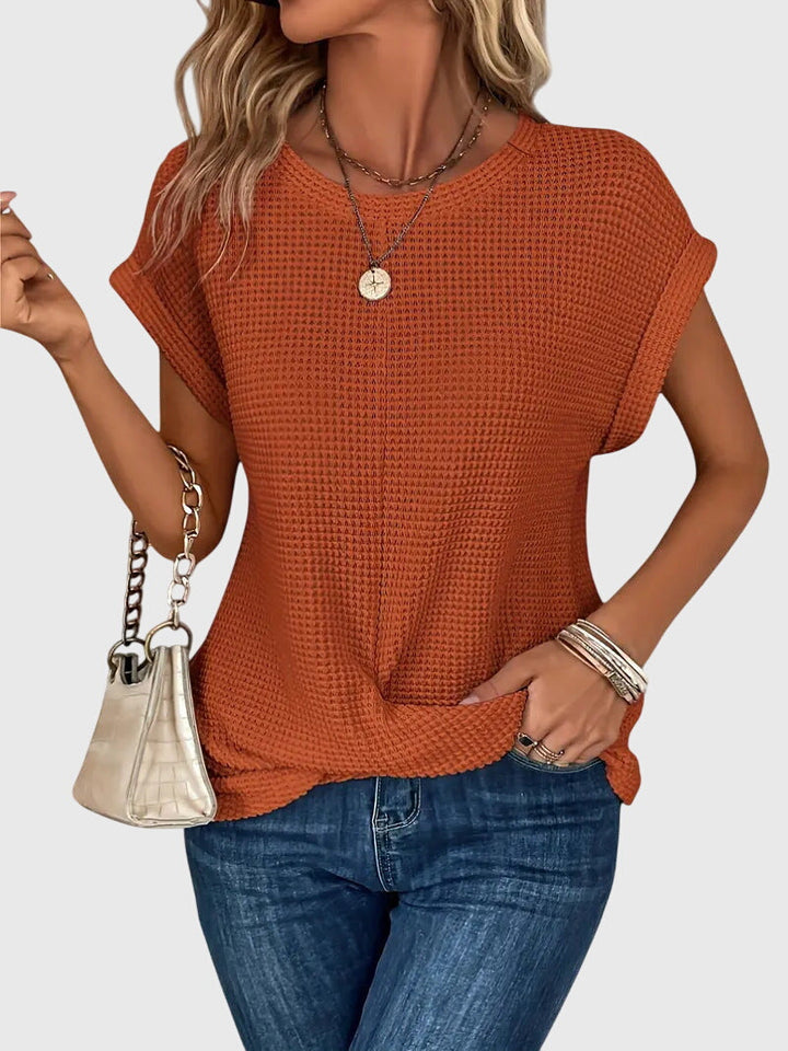 Bristol | Elegant Blouse with Crew Neck