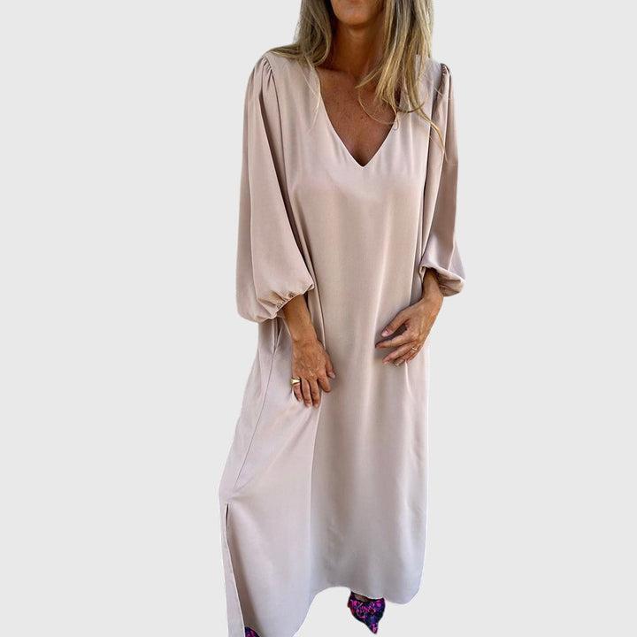 Erika | Long Boho Dress with Pockets