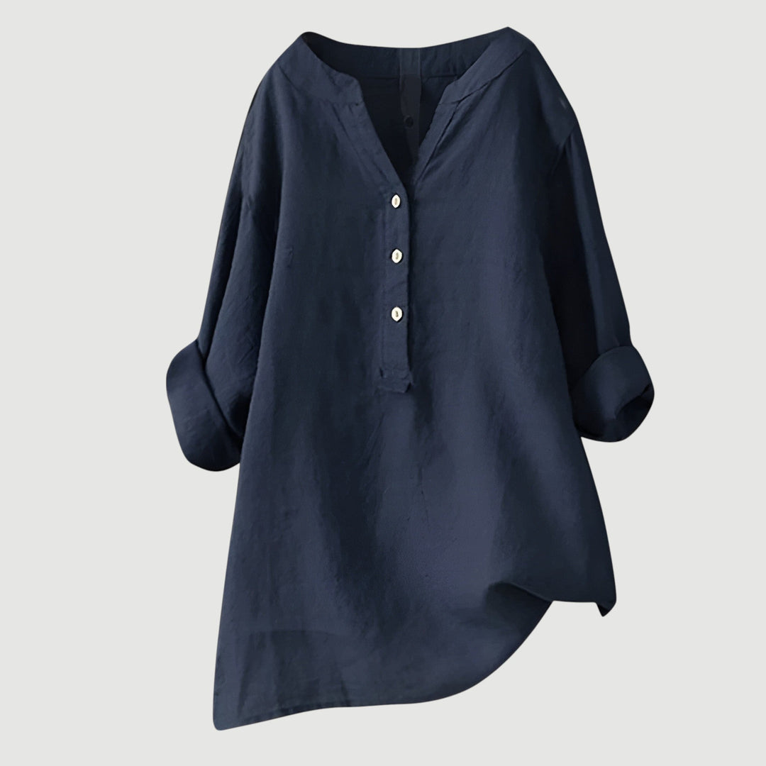 Luxuria | Airy and Comfortable Button-up Shirt