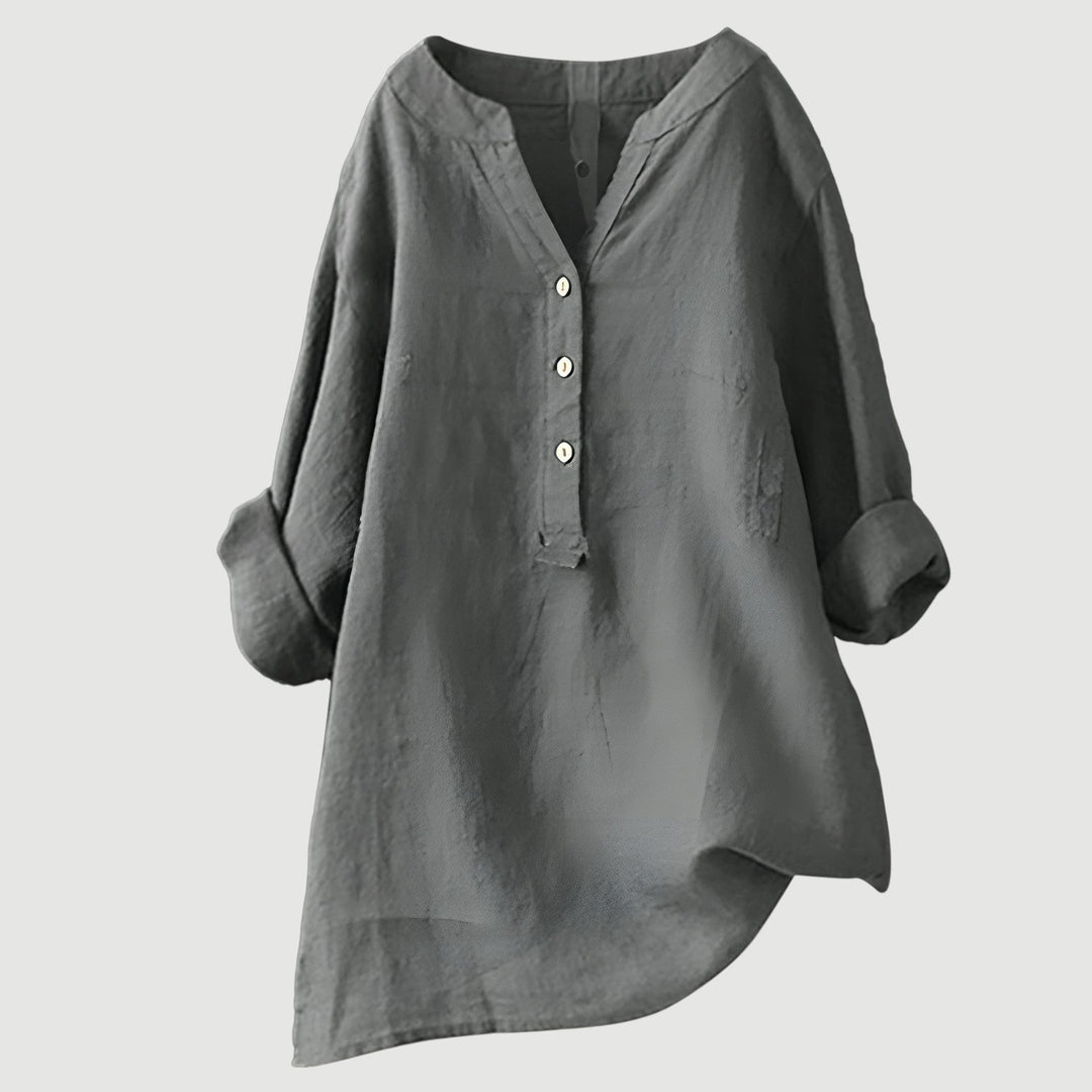 Luxuria | Airy and Comfortable Button-up Shirt