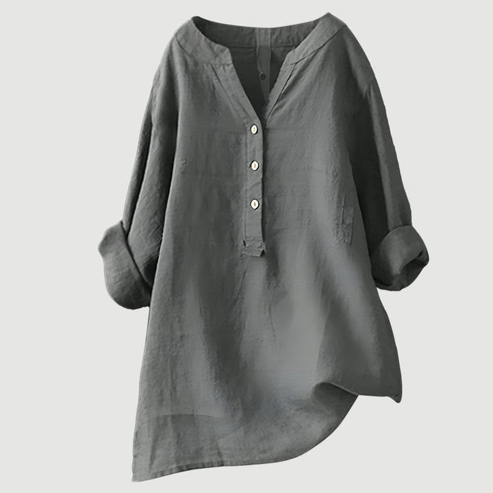 Luxuria | Airy and Comfortable Button-up Shirt