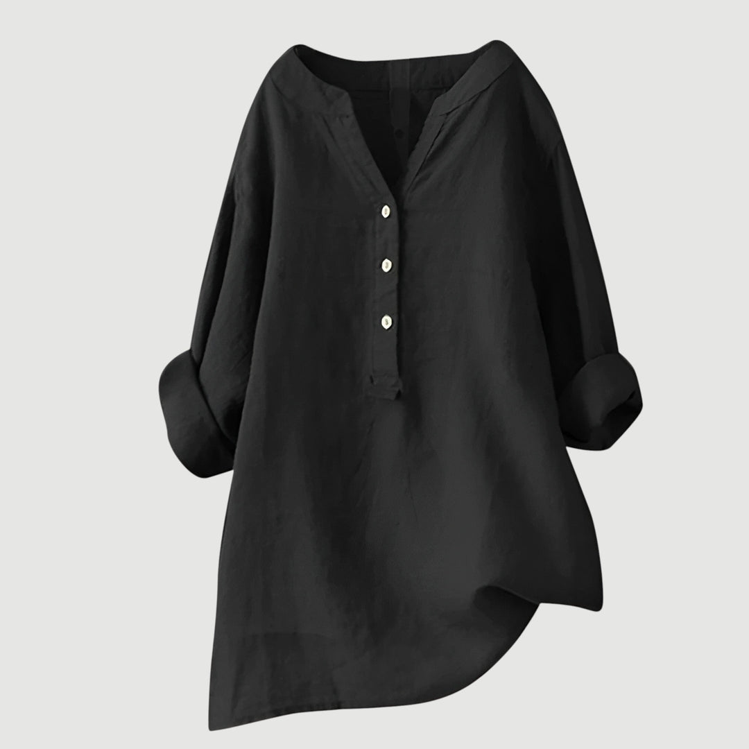 Luxuria | Airy and Comfortable Button-up Shirt