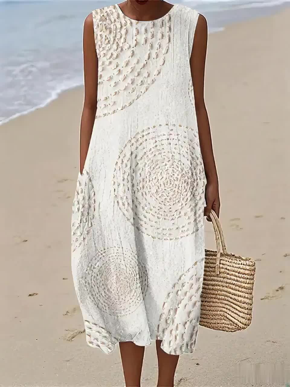 Oplena | Relaxed Sleeveless Dress