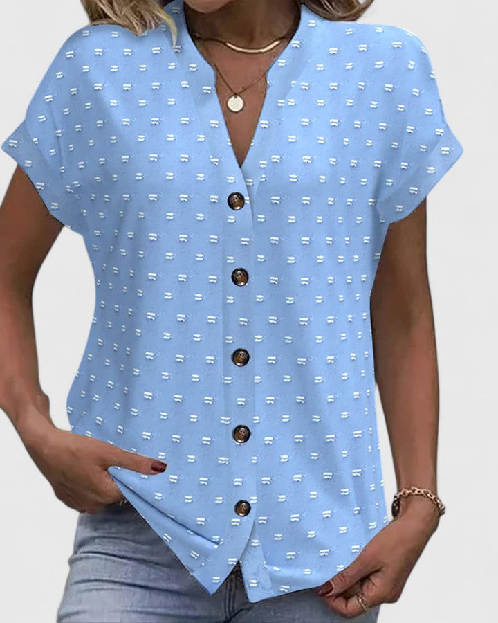 Thea | Comfortable V-Neck Shirt