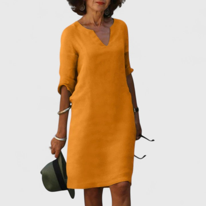 Alayah | Comfortable V-Neck Dress