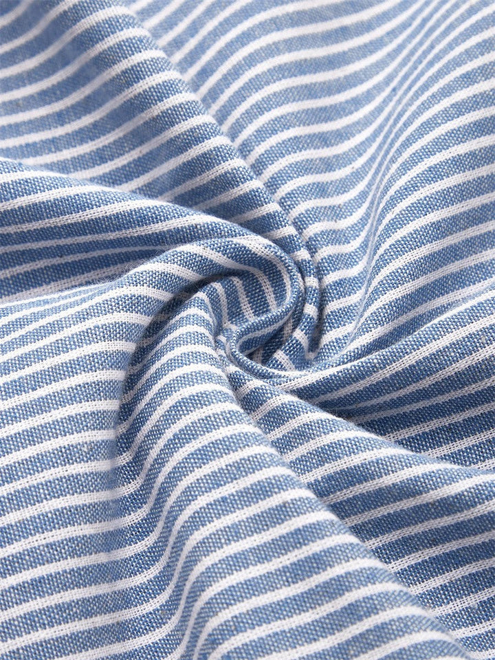 Davina | Striped Midi Dress