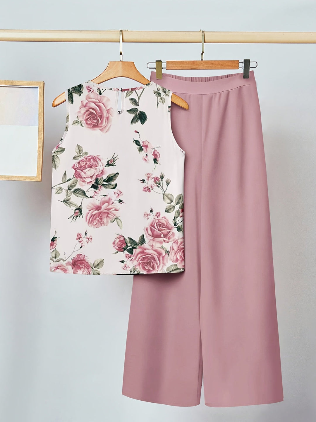 Kristen | Floral Print Two-Piece Set