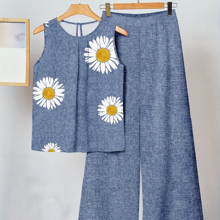 Kaitlyn | Daisy Flower Two-Piece Set