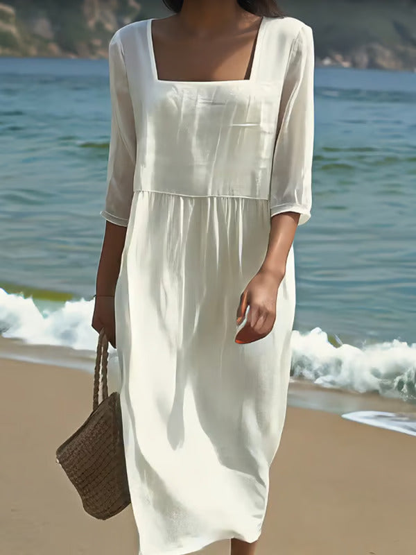 Noelle | Casual Women's Dress with Floral Print