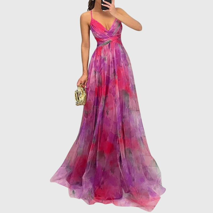 Gretchen | Floral Maxi Dress