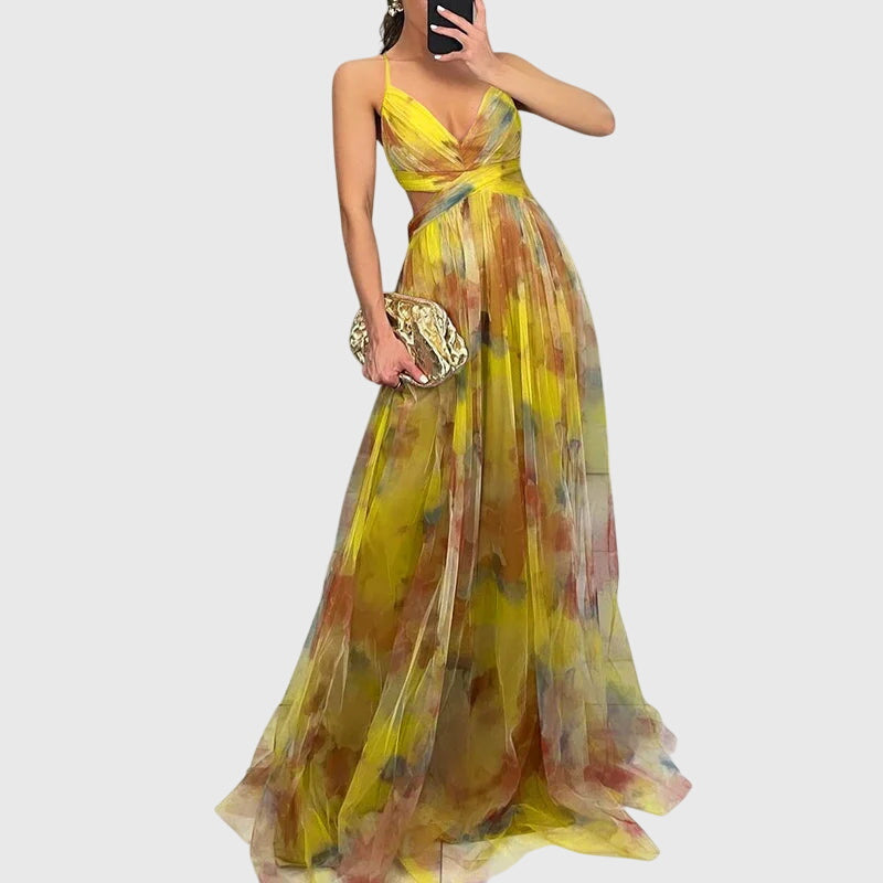 Gretchen | Floral Maxi Dress