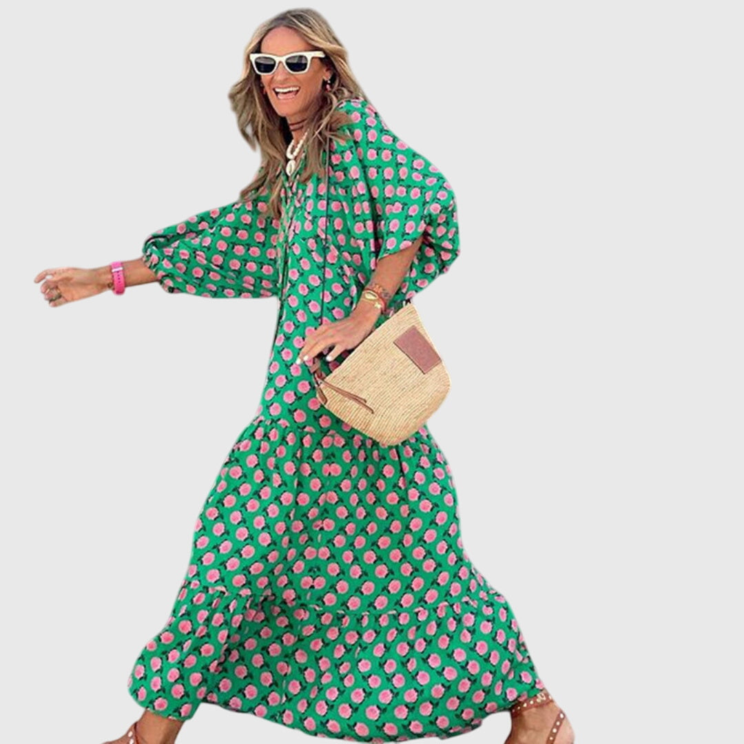 Billie | Boho Maxi Dress
