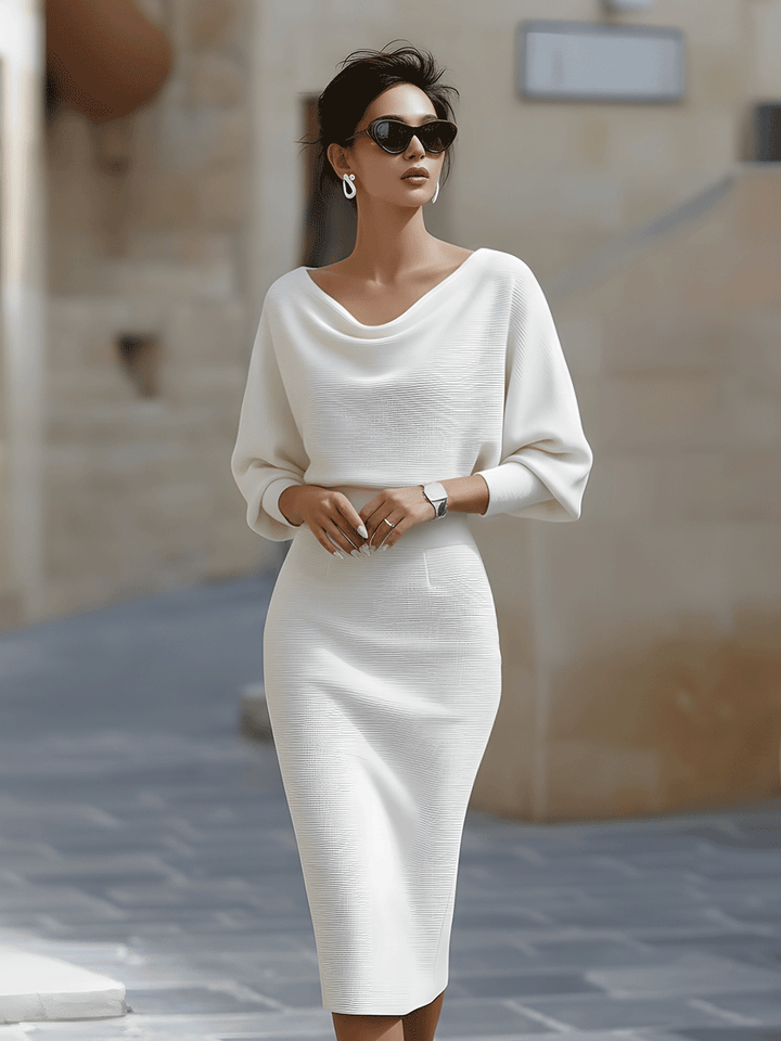 Loretta | Elegant Everyday Midi Dress