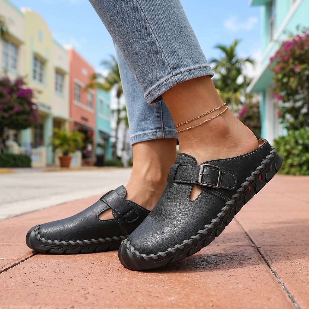 Mary | Buckle Clogs