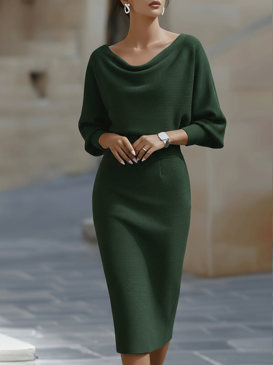 Loretta | Elegant Everyday Midi Dress