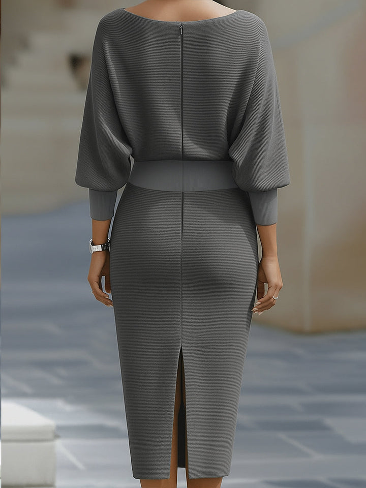 Loretta | Elegant Everyday Midi Dress