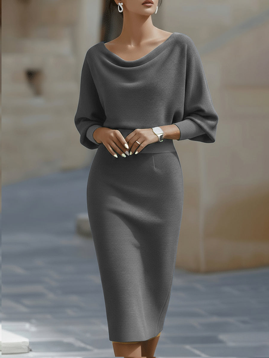 Loretta | Elegant Everyday Midi Dress