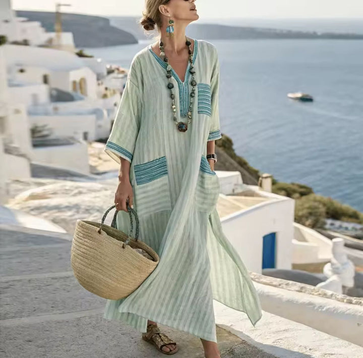 Mary | Long Beach Dress for a Stylish Summer Look