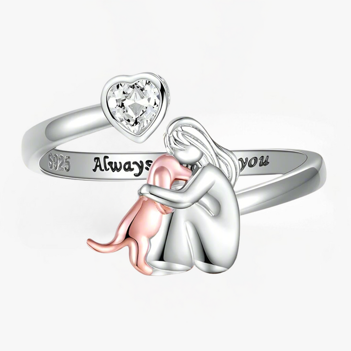 Eleanor Rose | Dog Embrace Ring (Rose)